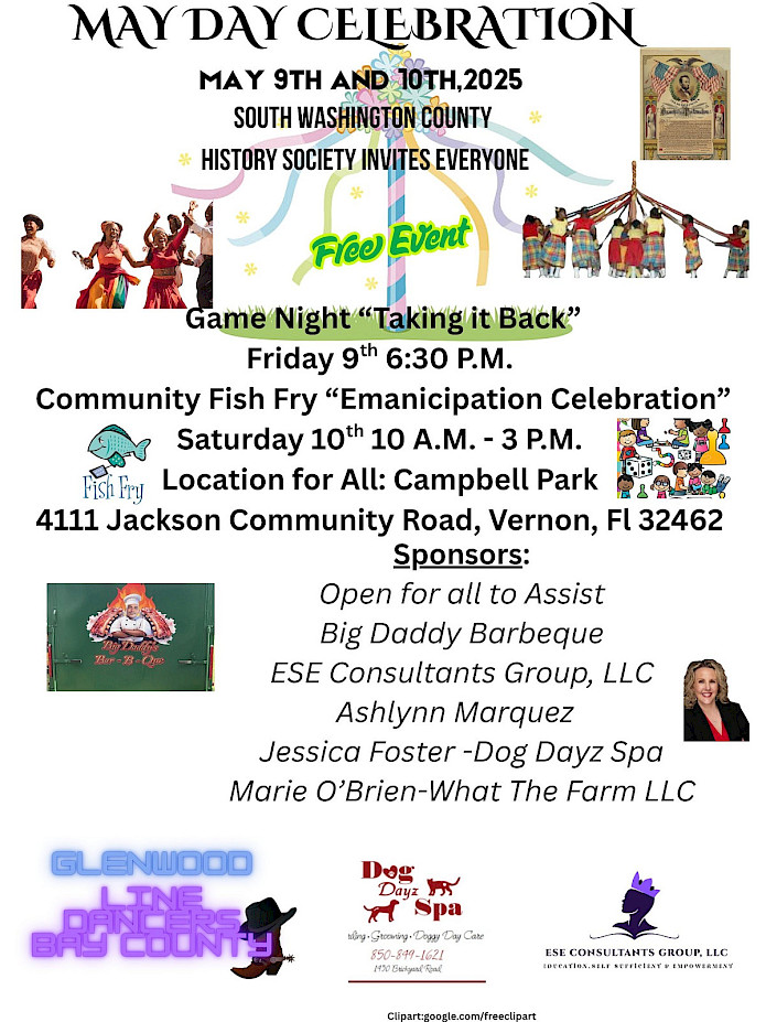 May Day Celebration Flyer